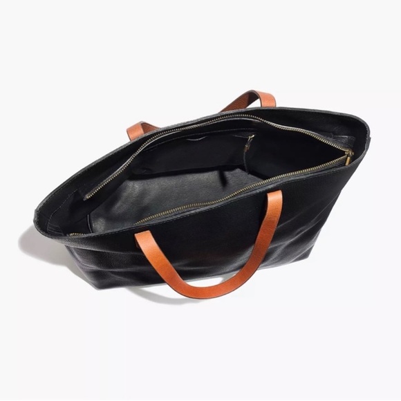 Madewell Leather Tote Black - Picture 2 of 13